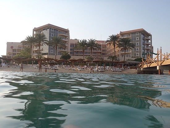 The Marriott from the water