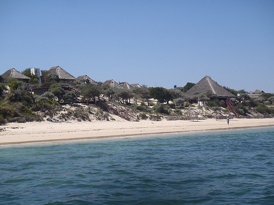 Our Hotel from the water