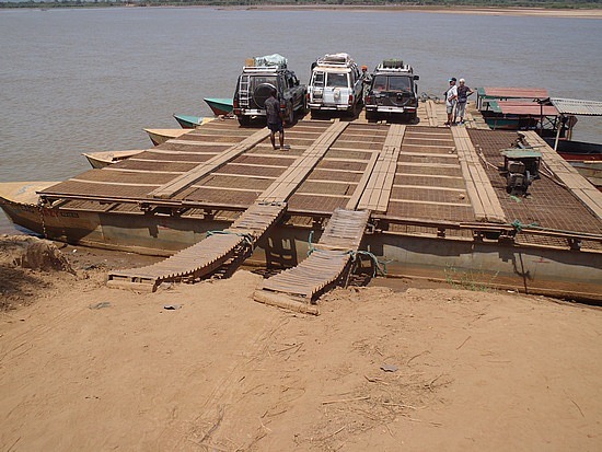 Loading the next dodgy barge