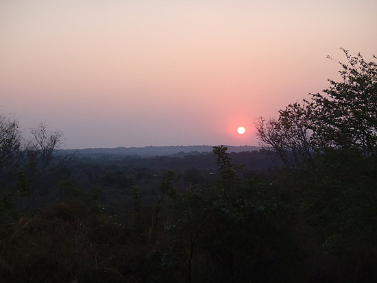 Sunset from the bar