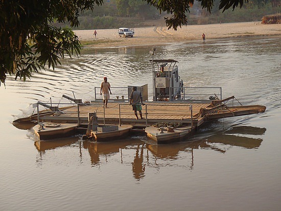 The empty dodgy barge