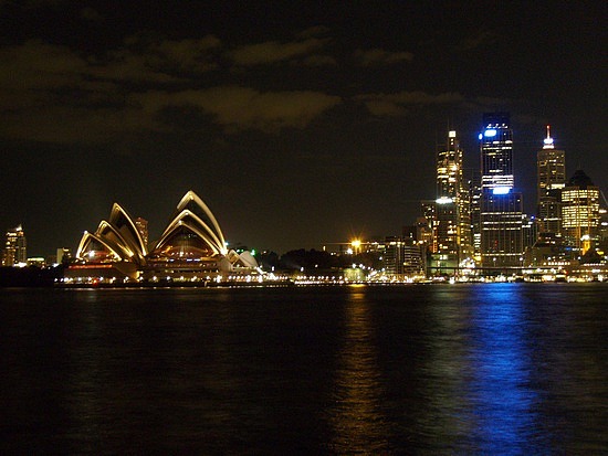 Opera House by night