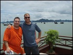 The boys on the boat!