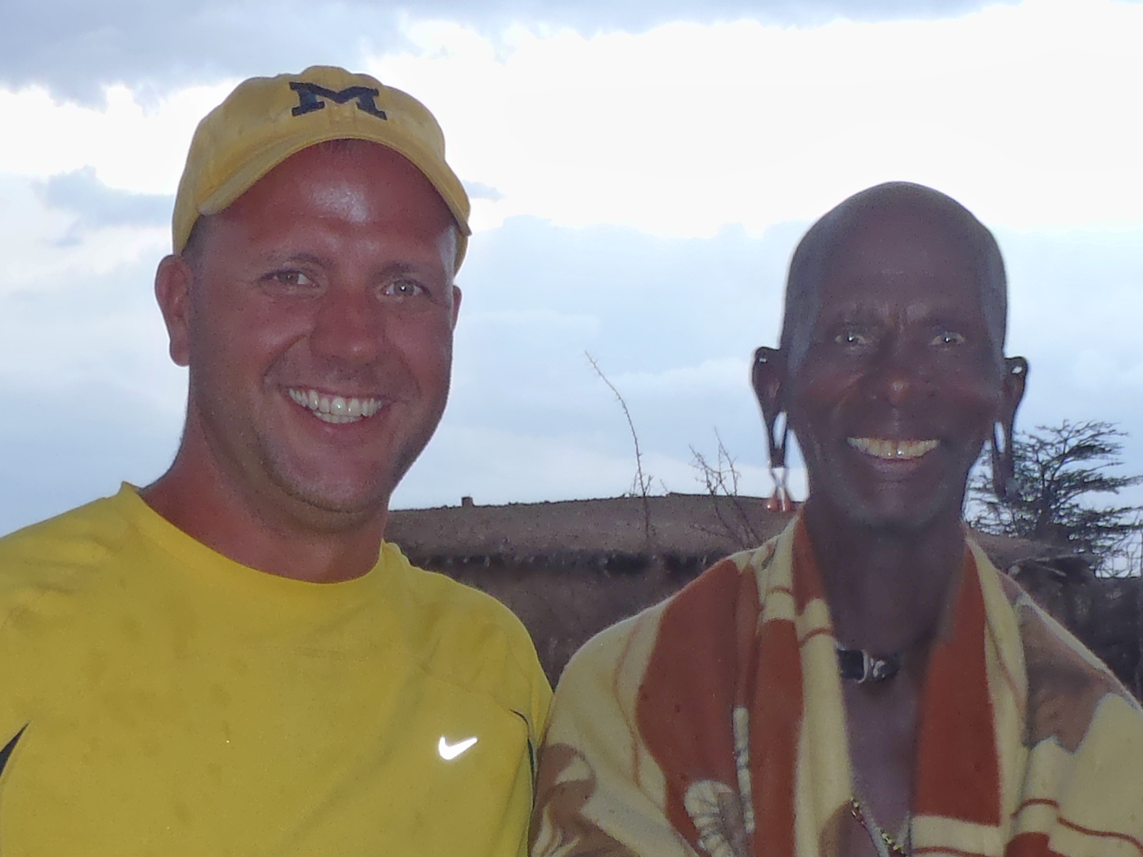 WildWilliam with locals on the road
